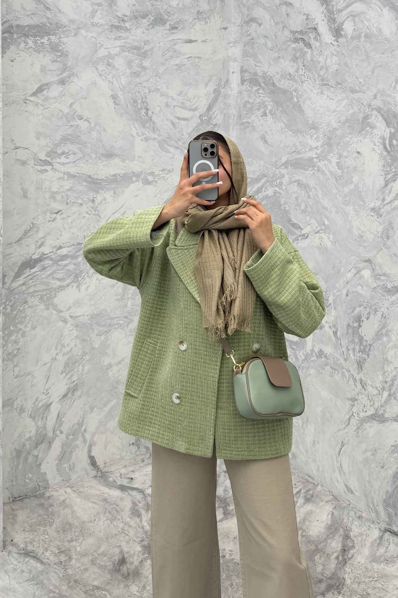 کت آستردار لمزور مخملی لیلی