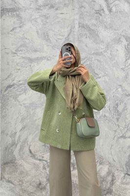 کت آستردار لمزور مخملی لیلی