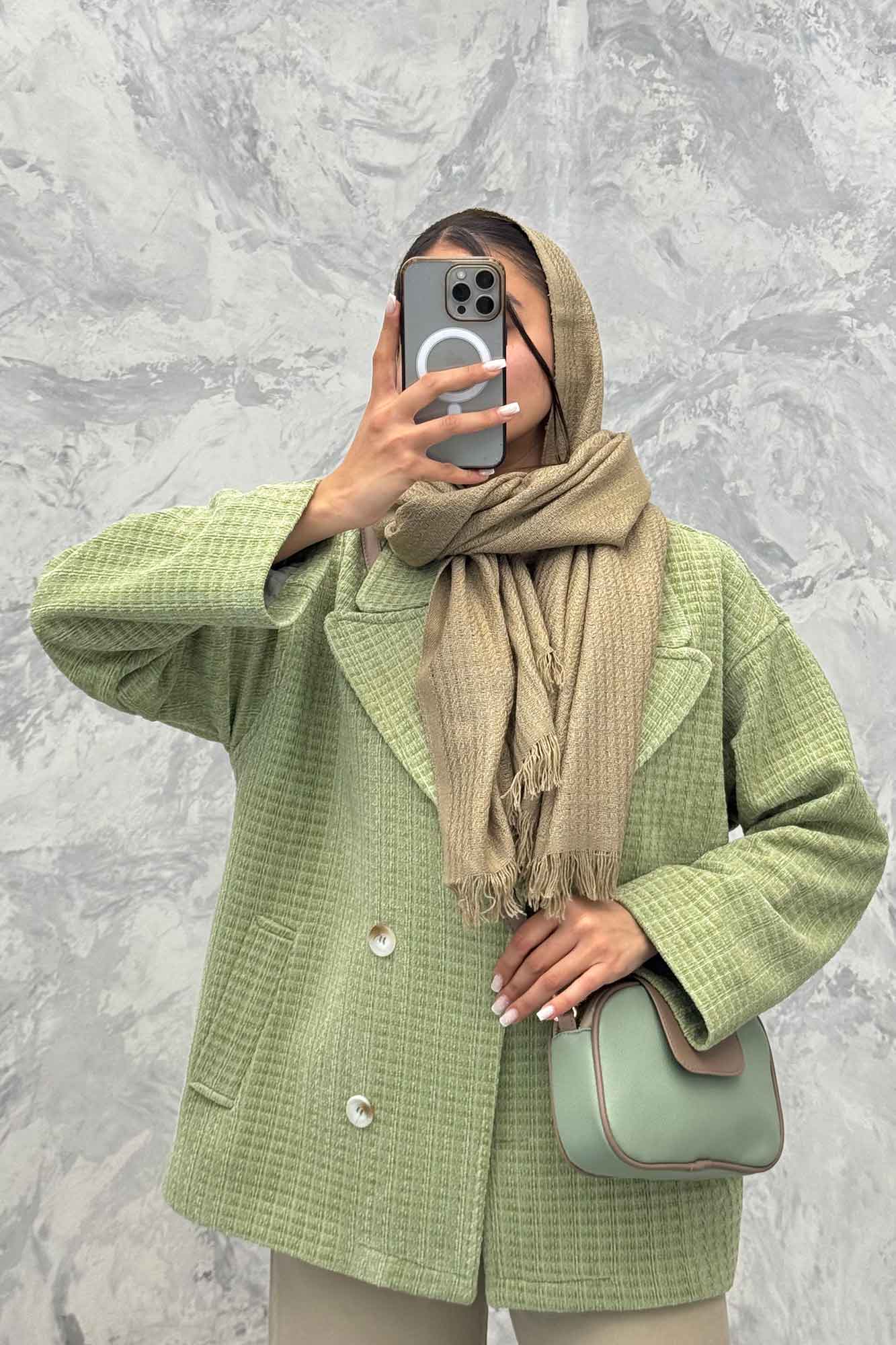 کت آستردار لمزور مخملی لیلی