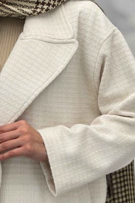 کت آستردار لمزور مخملی لیلی