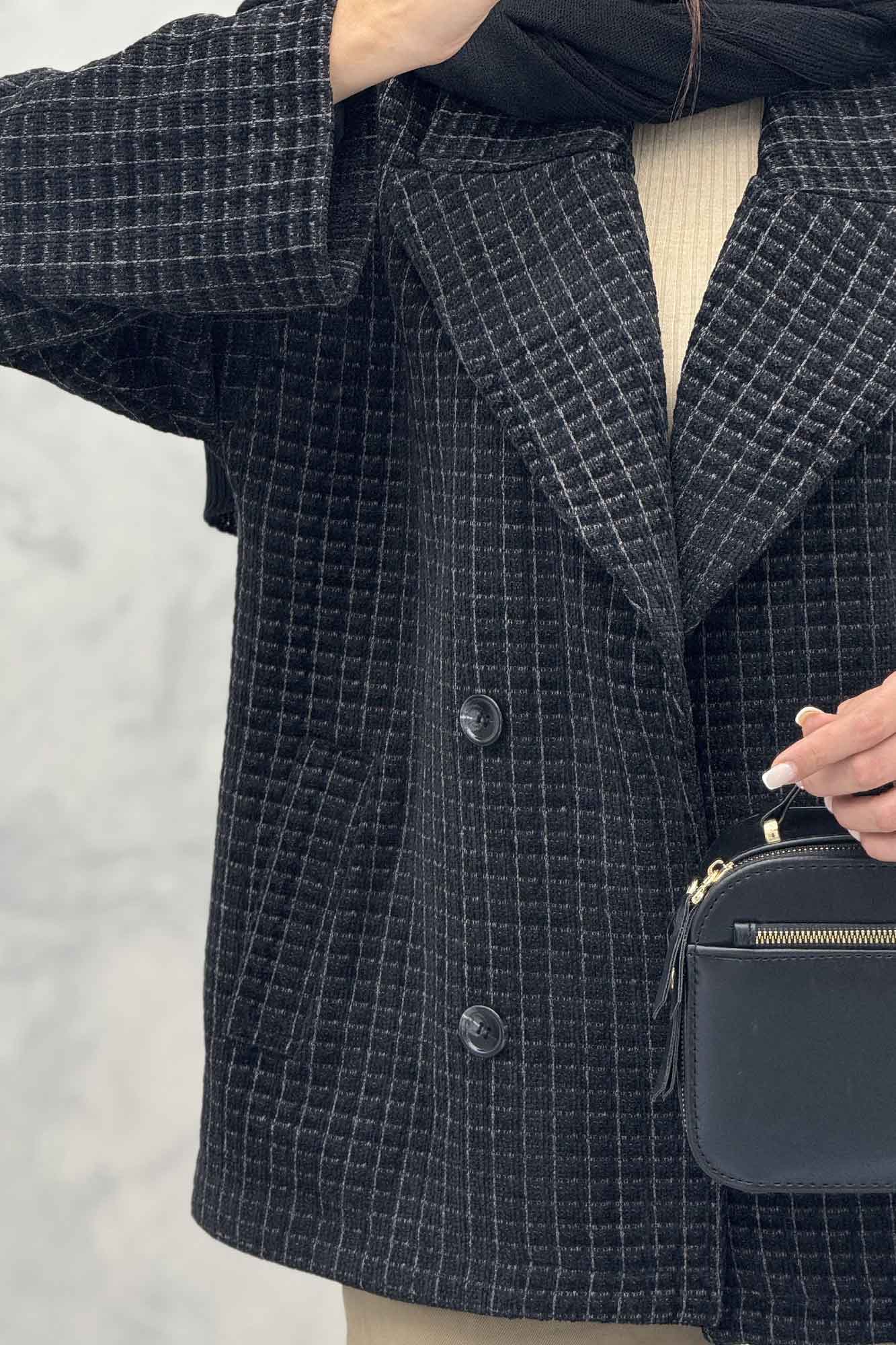 کت آستردار لمزور مخملی لیلی