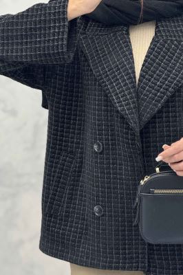 کت آستردار لمزور مخملی لیلی