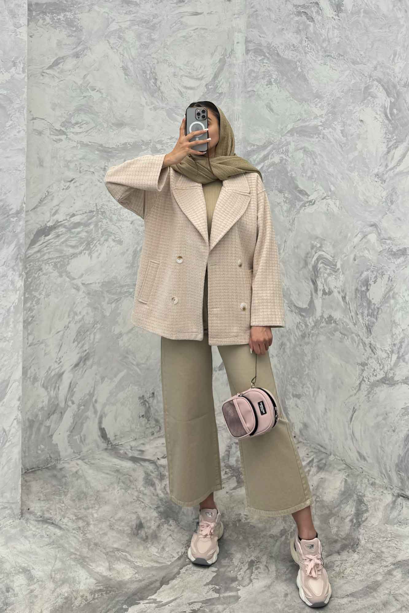 کت آستردار لمزور مخملی لیلی