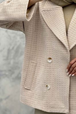 کت آستردار لمزور مخملی لیلی