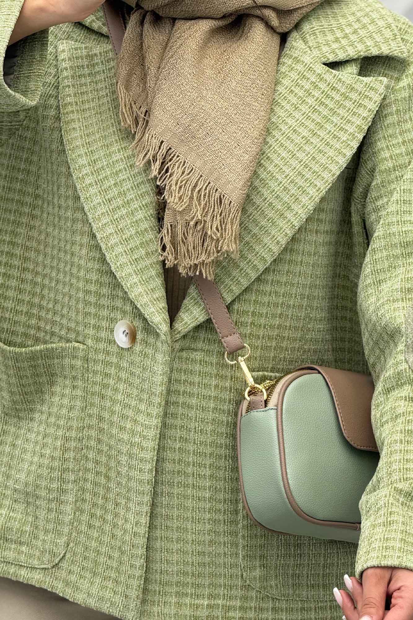 کت آستردار لمزور مخملی سه جیب رز