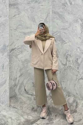 کت آستردار لمزور مخملی سه جیب رز