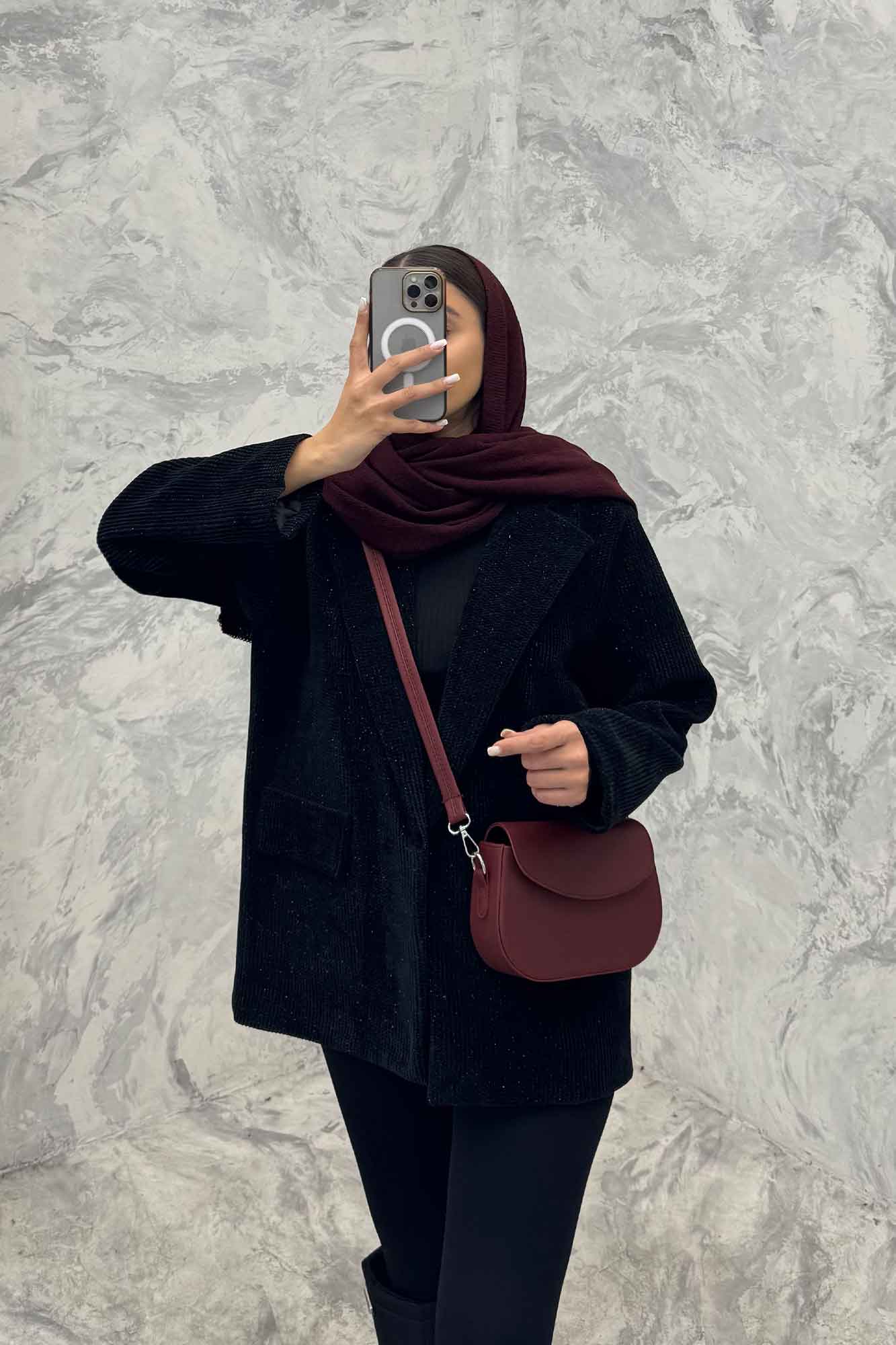 پالتو آستردار جیب نما لمزور بیسکویتی تیلور