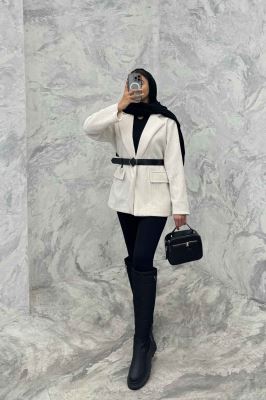 پالتو آستردار جیب نما لمزور بیسکویتی تیلور