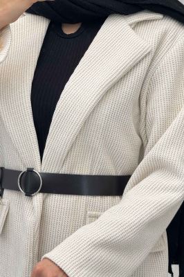 پالتو آستردار جیب نما لمزور بیسکویتی تیلور