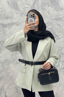 پالتو آستردار جیب نما لمزور بیسکویتی تیلور