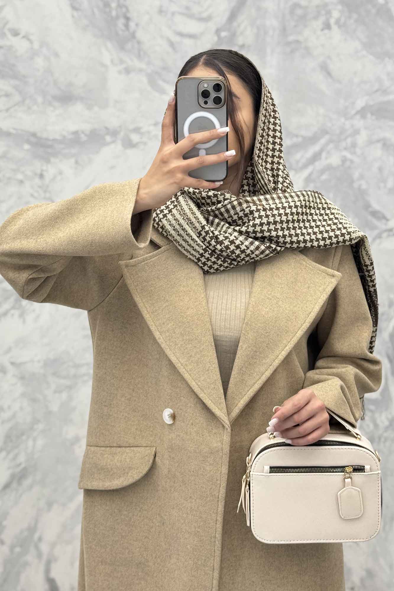 پالتو فوتر بلند جیب نما جنسیس