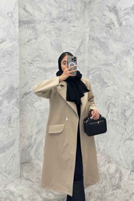 پالتو فوتر جناقی بلند آستردار MAYA