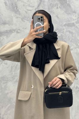 پالتو فوتر جناقی بلند آستردار MAYA