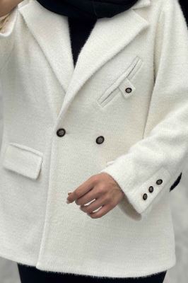 پالتو کتی لمزور آستردار دو دکمه HENRY