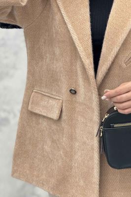 پالتو کتی لمزور آستردار دو دکمه HENRY