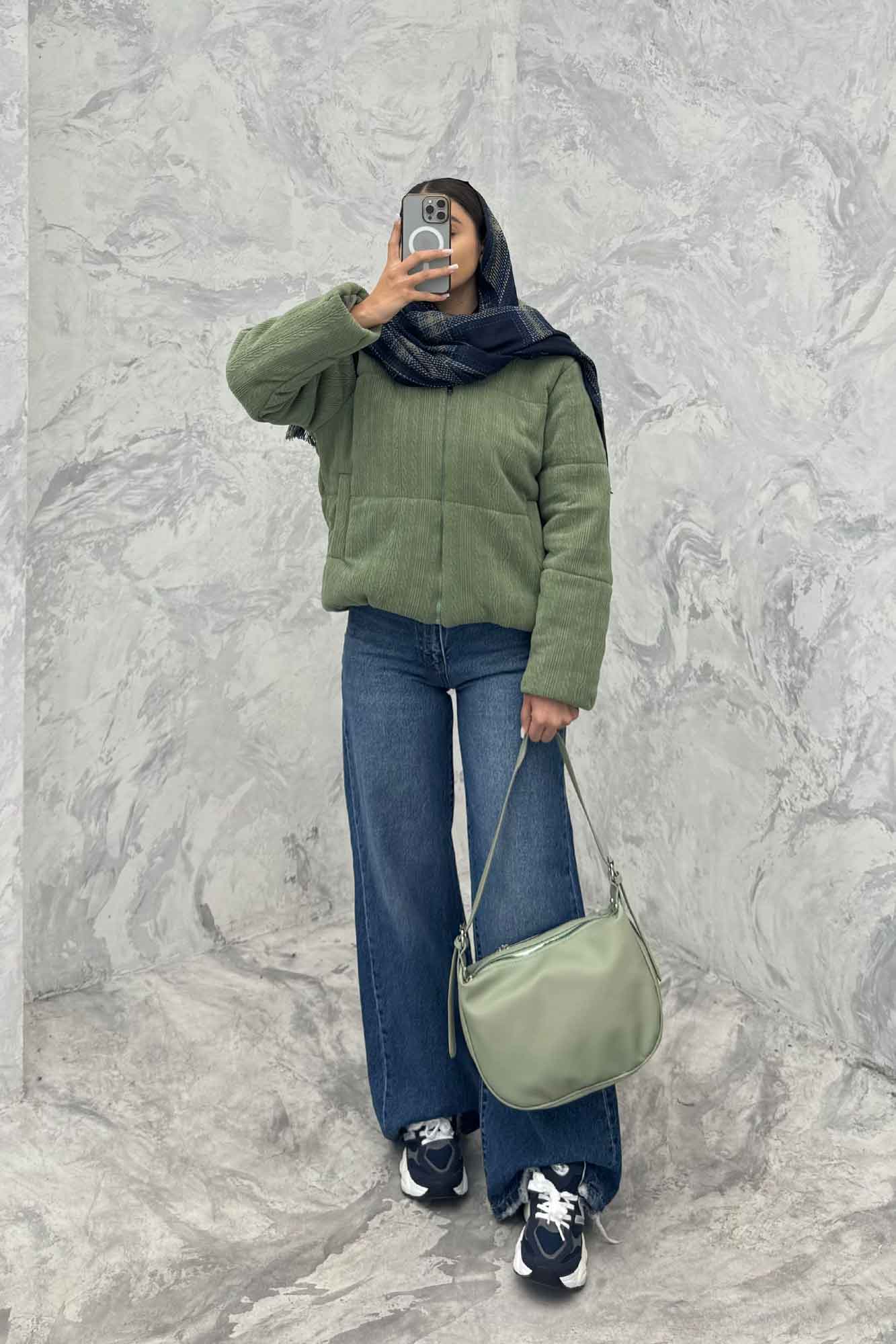 کاپشن کوتاه دو جیب مراکشی گپ