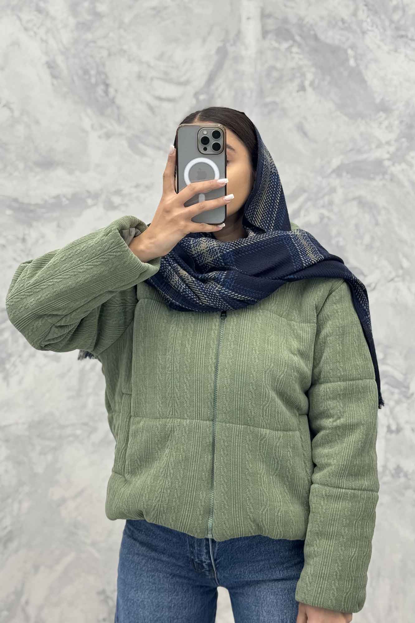 کاپشن کوتاه دو جیب مراکشی گپ