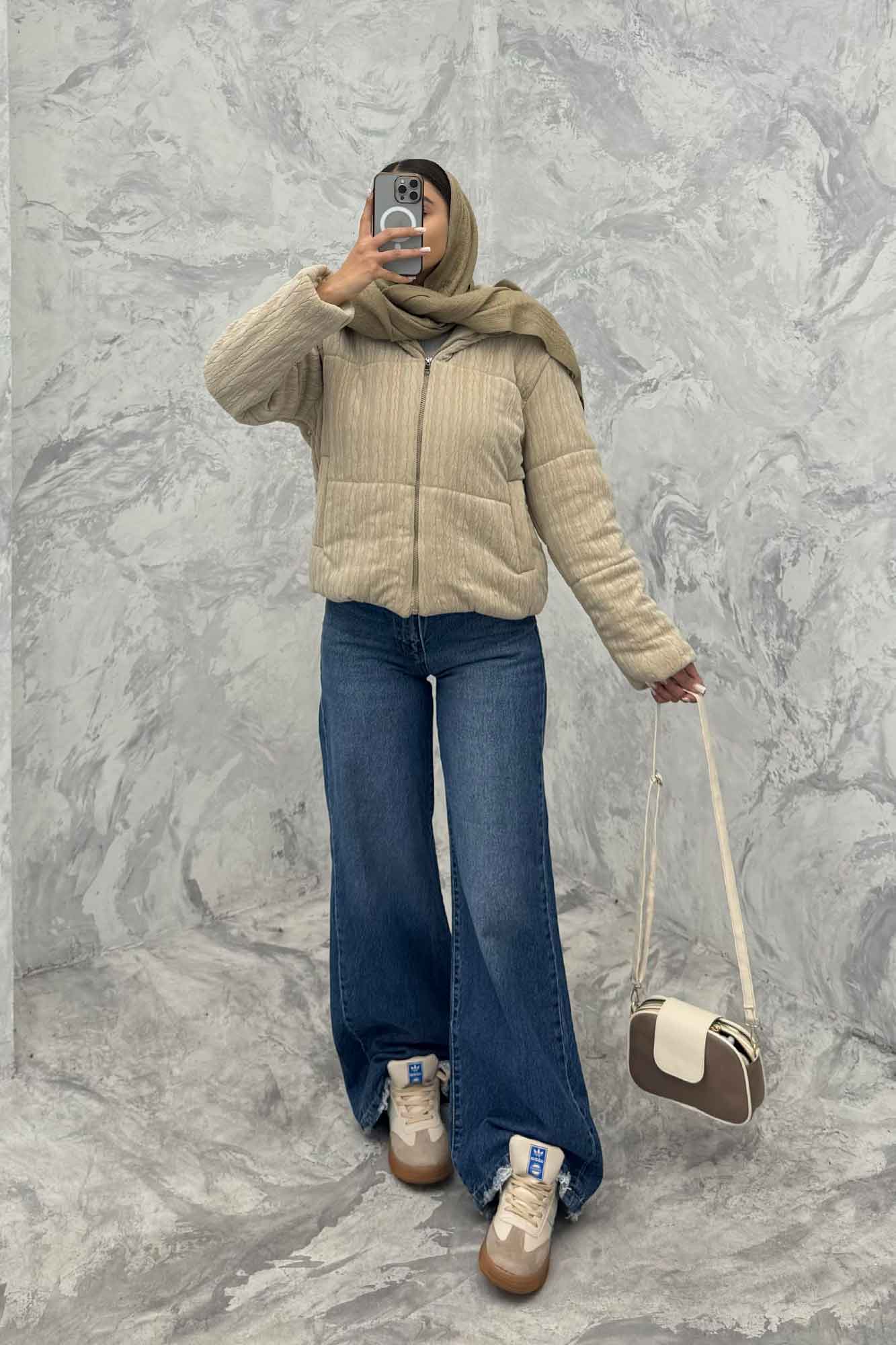 کاپشن کوتاه دو جیب مراکشی گپ