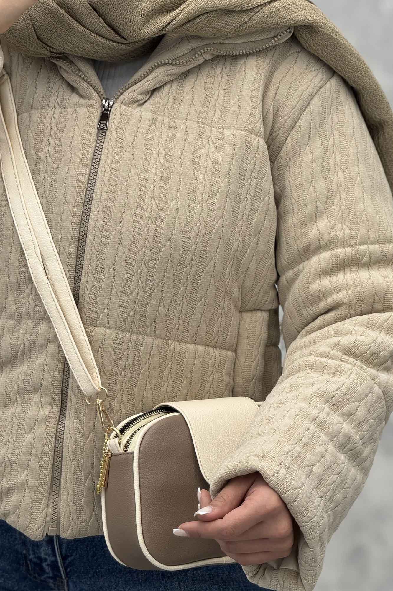 کاپشن کوتاه دو جیب مراکشی گپ