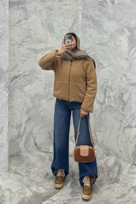 کاپشن کوتاه دو جیب مراکشی گپ