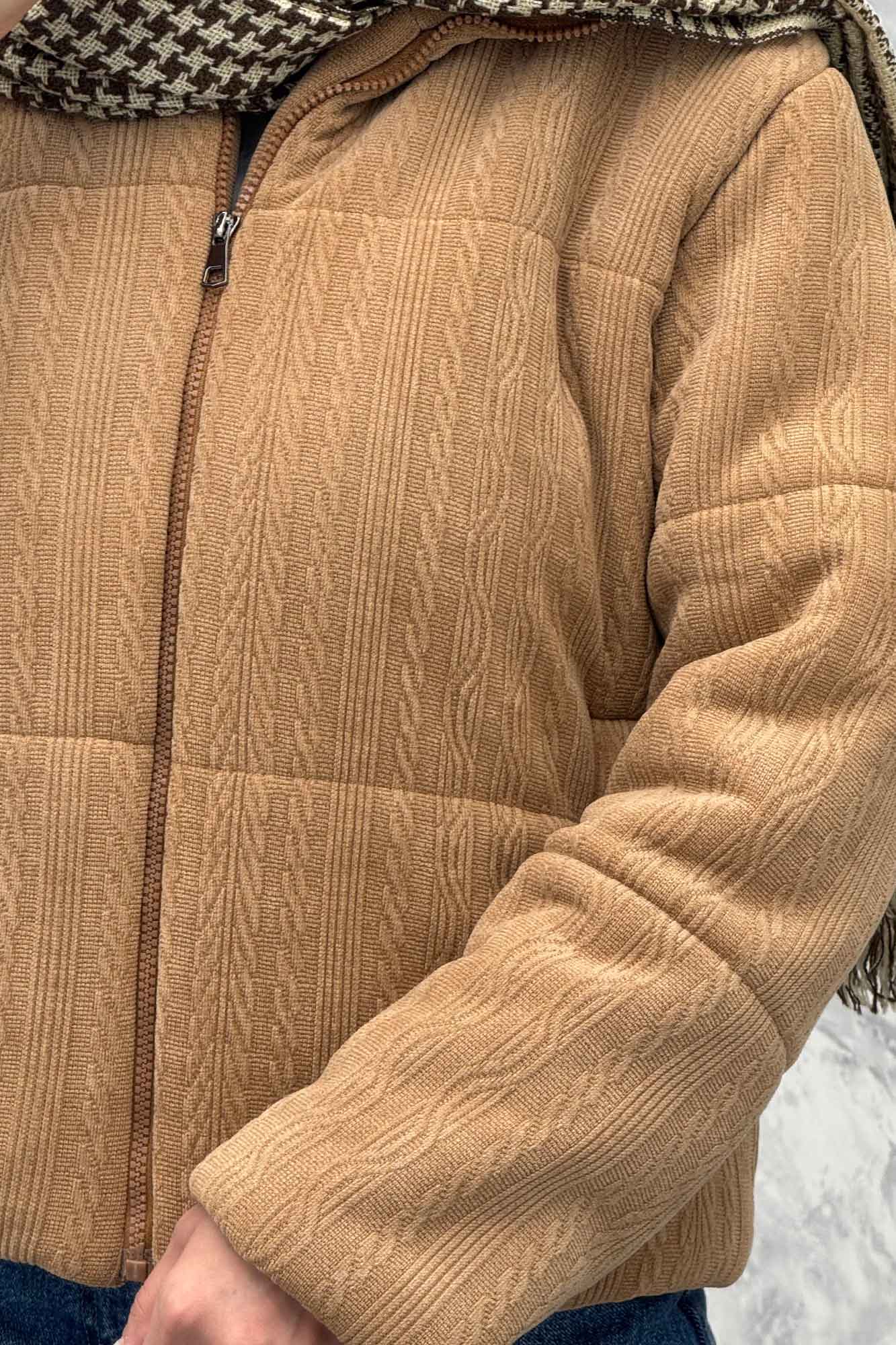 کاپشن کوتاه دو جیب مراکشی گپ