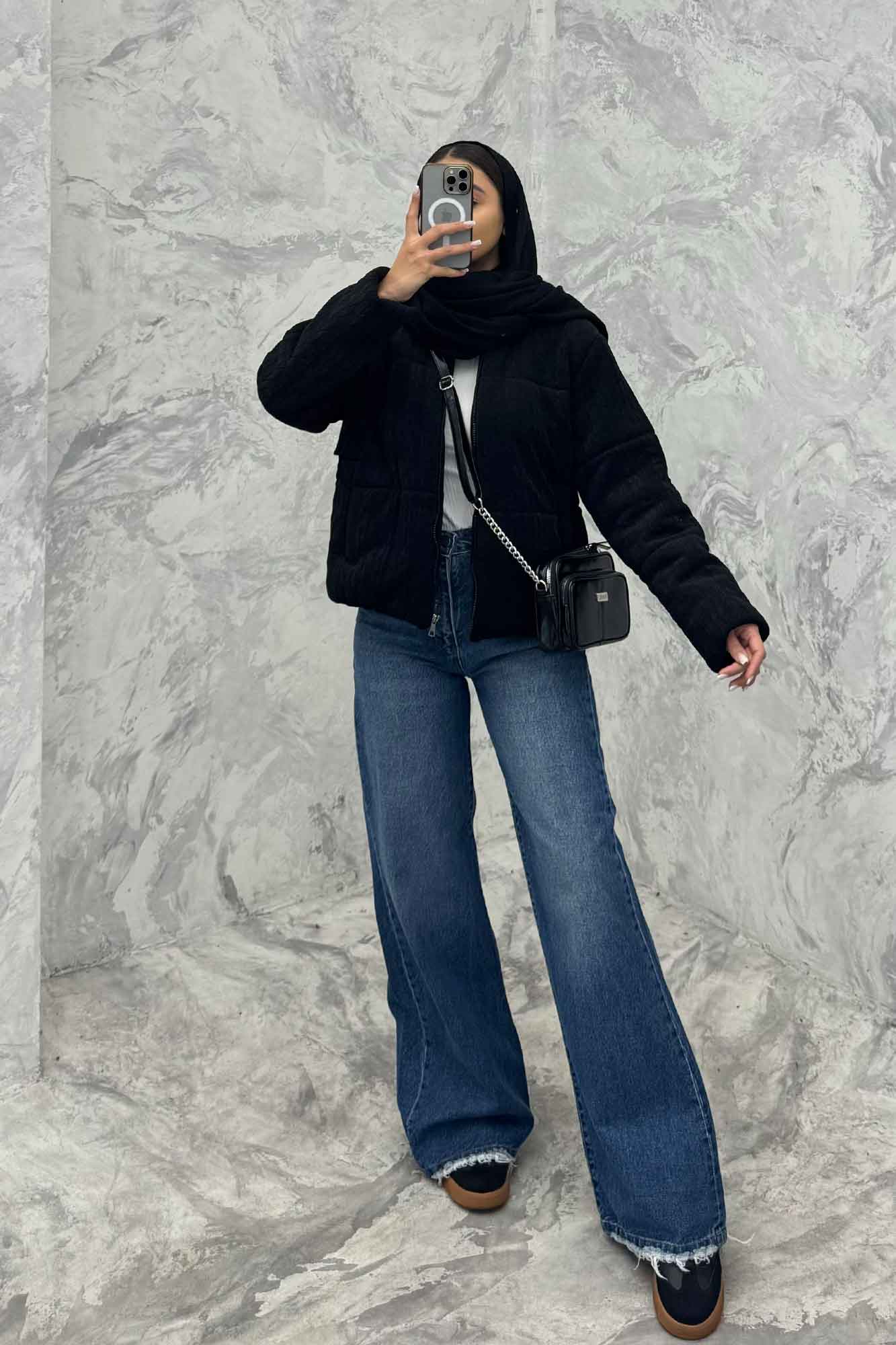 کاپشن کوتاه دو جیب مراکشی گپ