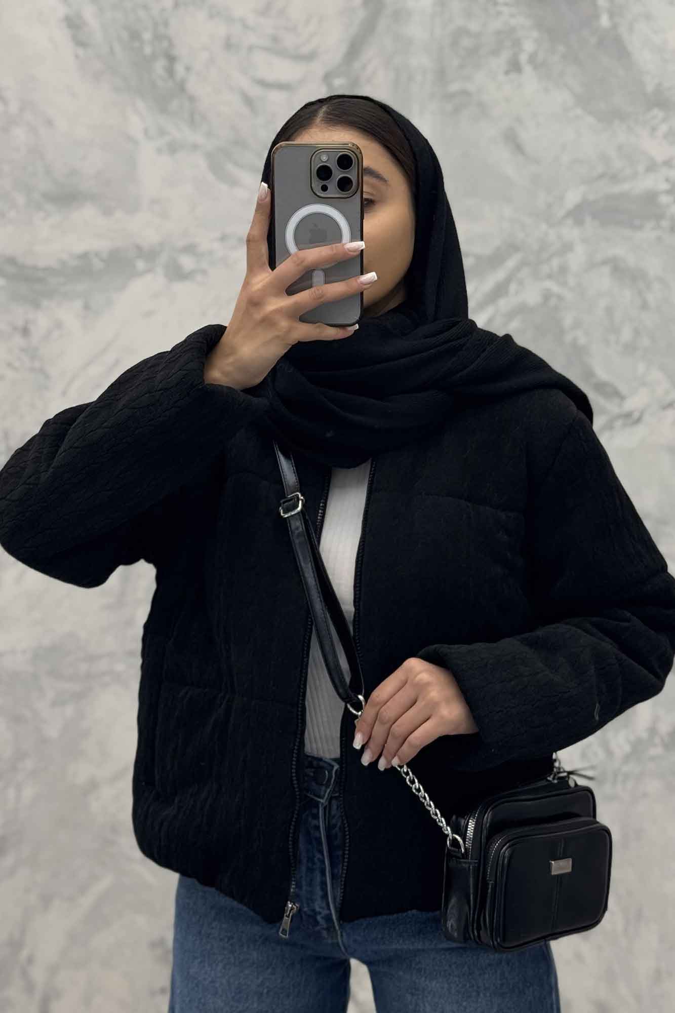 کاپشن کوتاه دو جیب مراکشی گپ