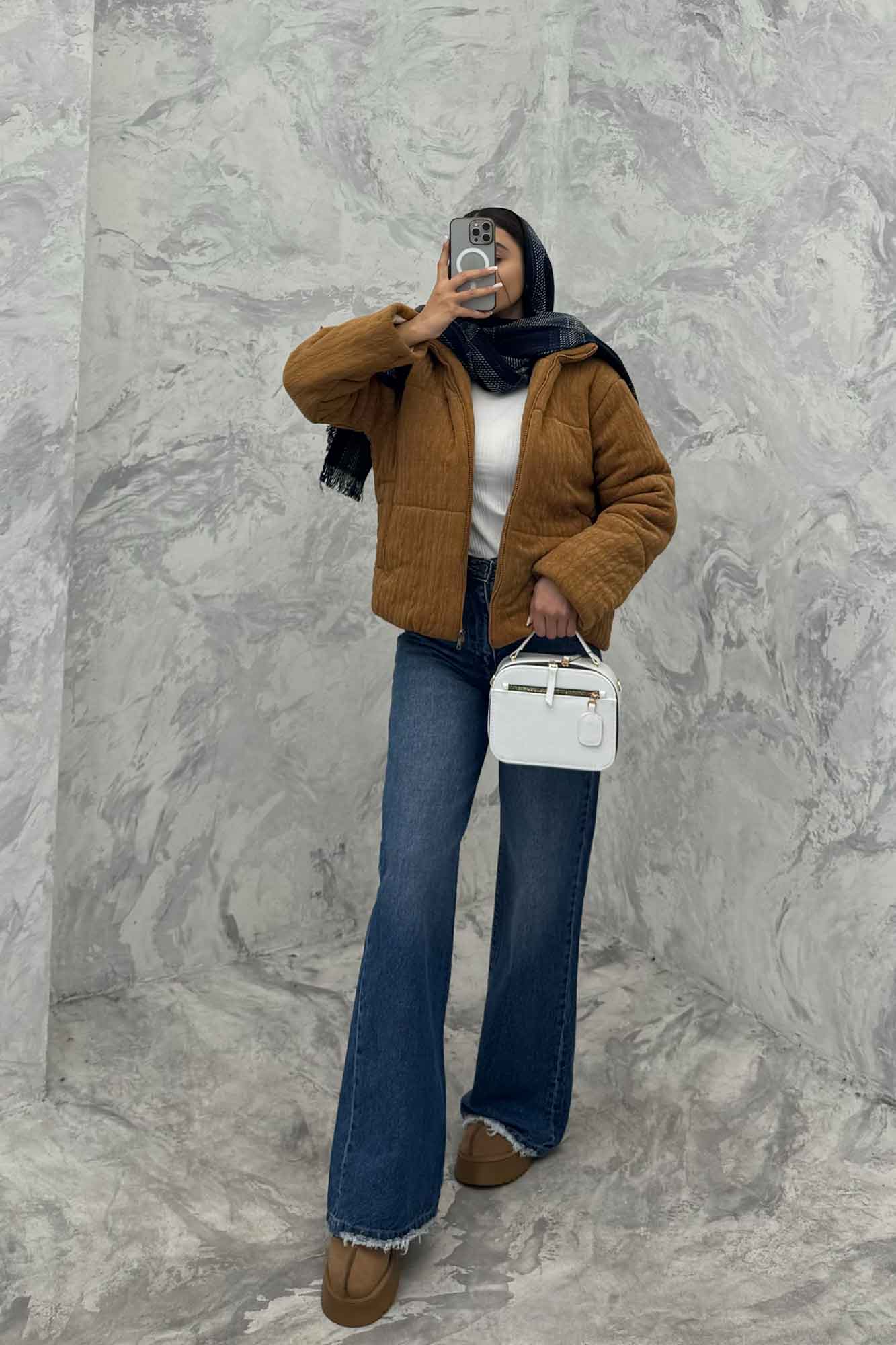 کاپشن کوتاه دو جیب مراکشی گپ