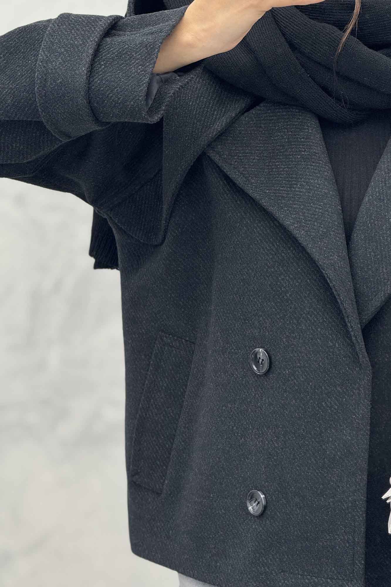 کت فوتر کجراه آستین پاگن آستردار باربارا