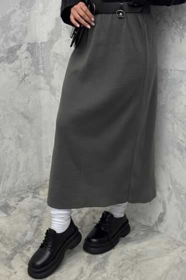 دامن بلند بافت زنانه