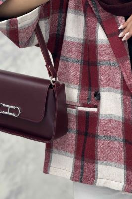 کت چهارخانه آستردار آستین سه رب