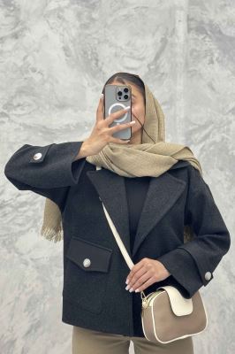 پالتو خرجکار فوتر و سانتانا تک جیب پاکتی نانسی