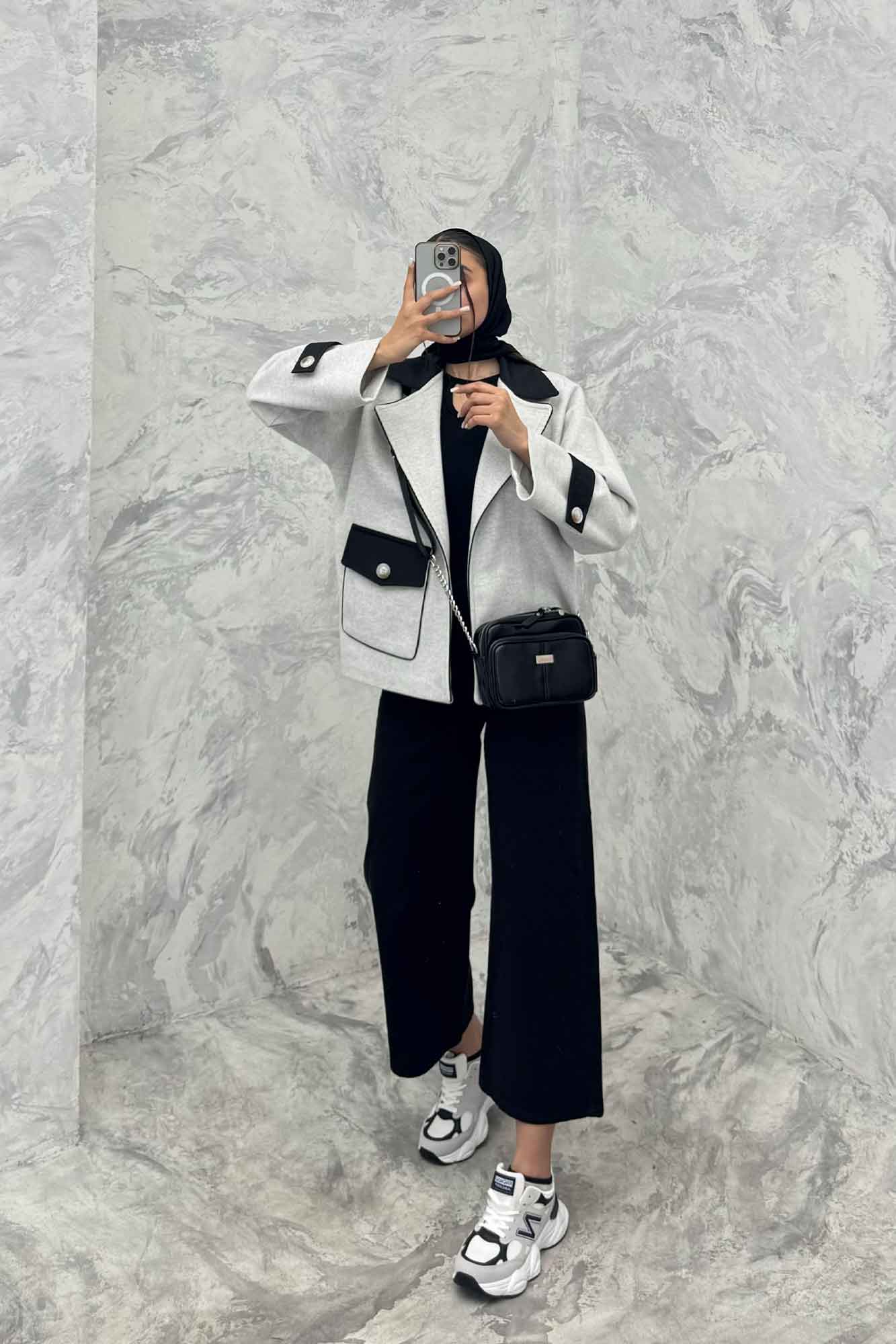 پالتو خرجکار فوتر و سانتانا تک جیب پاکتی نانسی