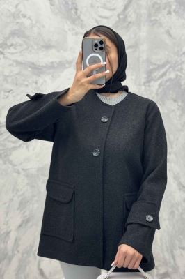 کت فوتر دو دکمه عمودی آویسا