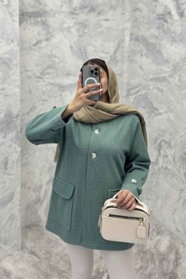 کت فوتر کجراه دو جیب پاکتی الیویا