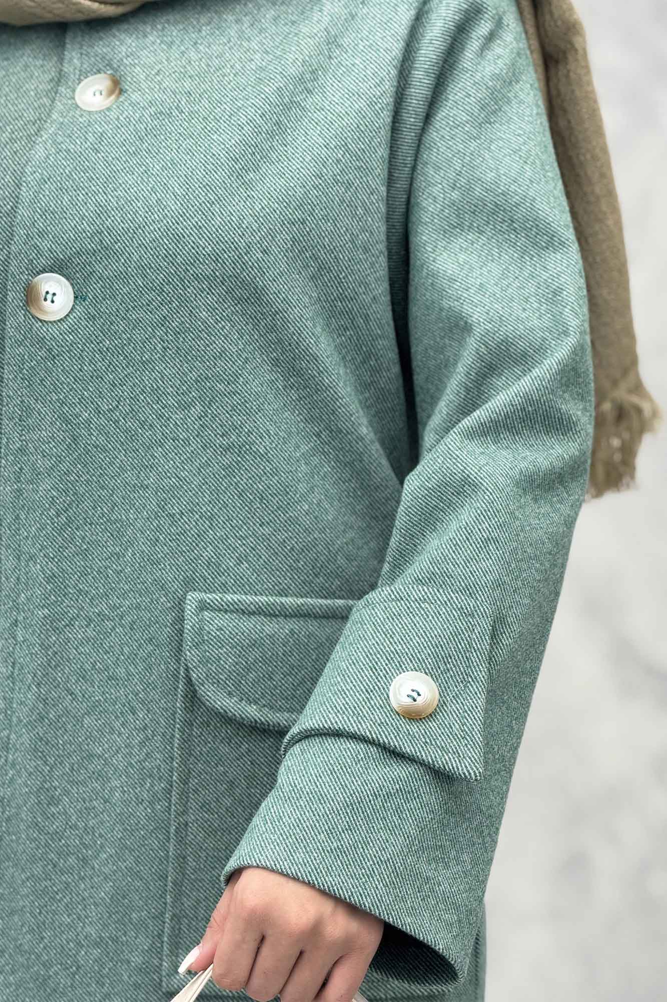 کت فوتر کجراه دو جیب پاکتی الیویا