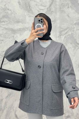 کت فوتر کجراه دو جیب پاکتی الیویا