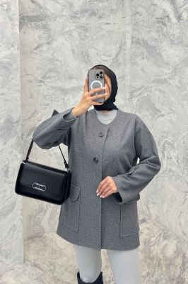 کت فوتر کجراه دو جیب پاکتی الیویا