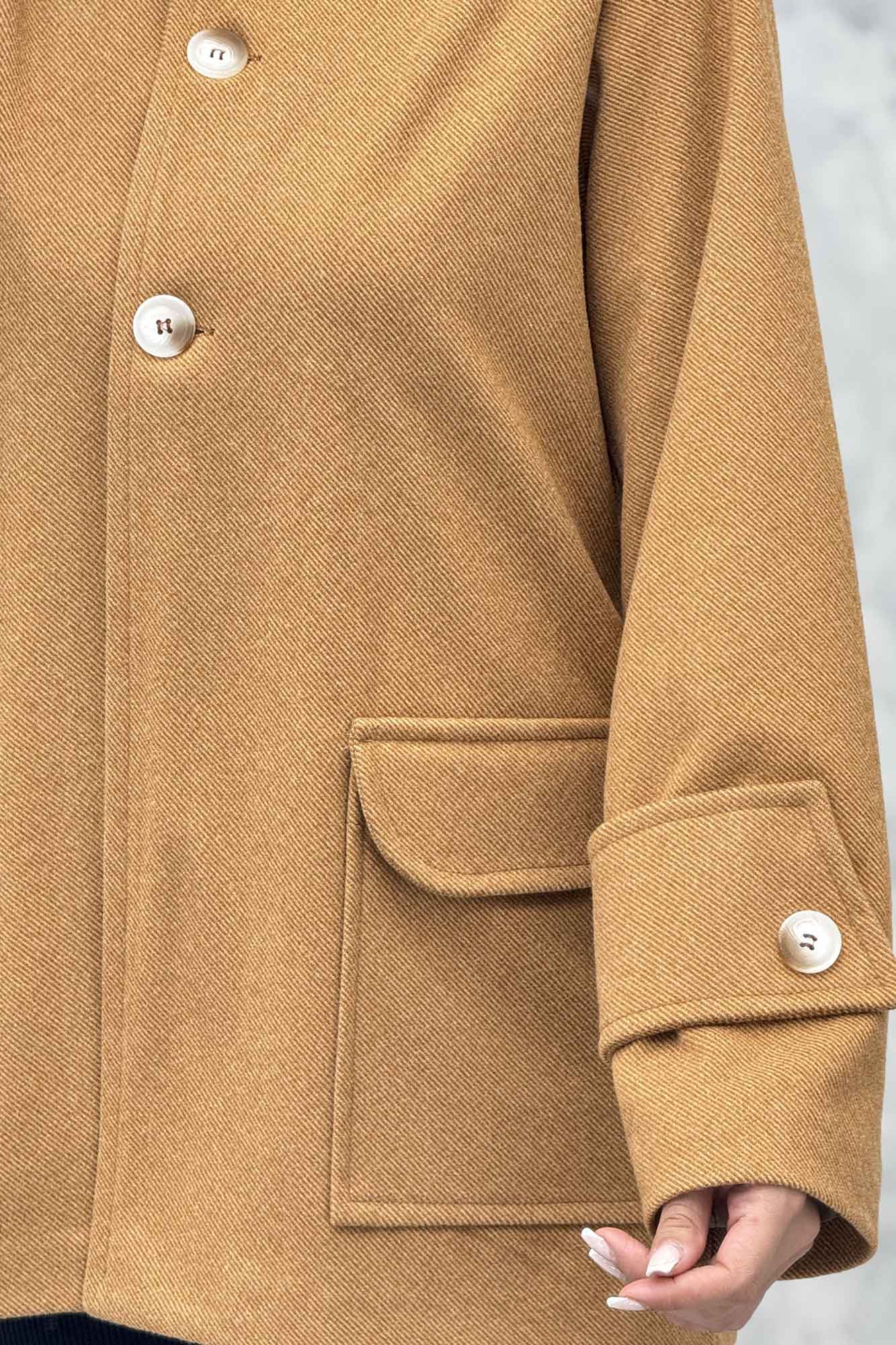 کت فوتر کجراه دو جیب پاکتی الیویا