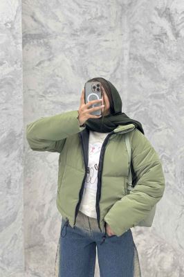 کاپشن کوتاه پایین گت دار