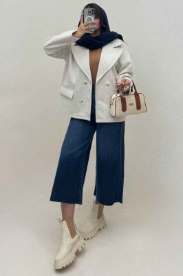 کت فوتر یقه انگلیسی آرمیس