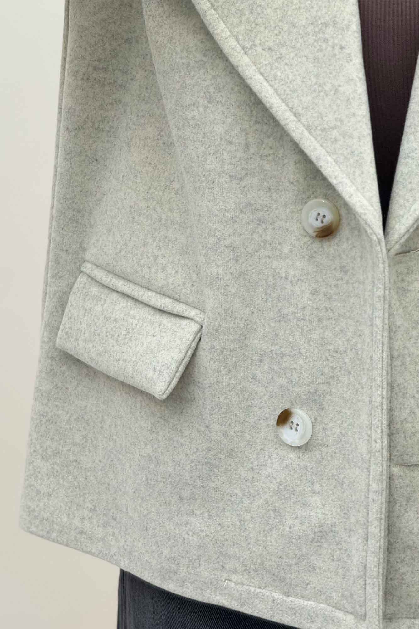 کت فوتر یقه انگلیسی آرمیس