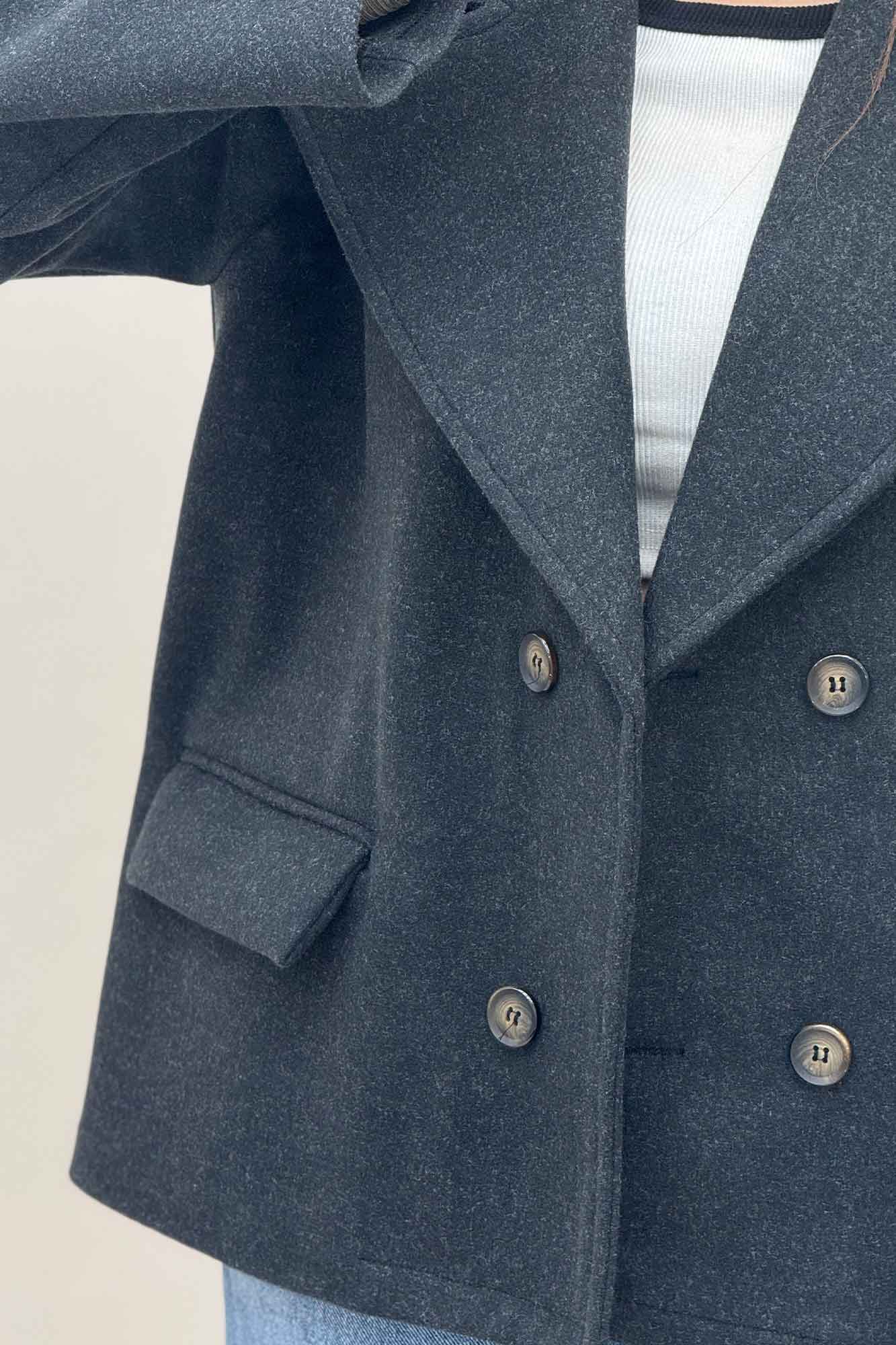 کت فوتر یقه انگلیسی آرمیس