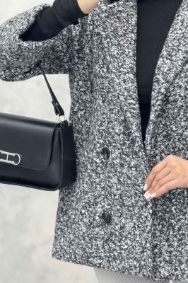 کت بوکله آستردار چهار دکمه