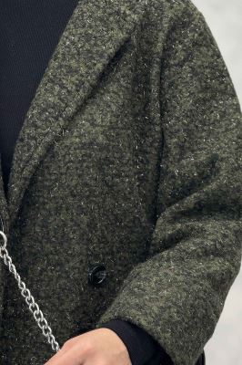 کت بوکله آستردار چهار دکمه