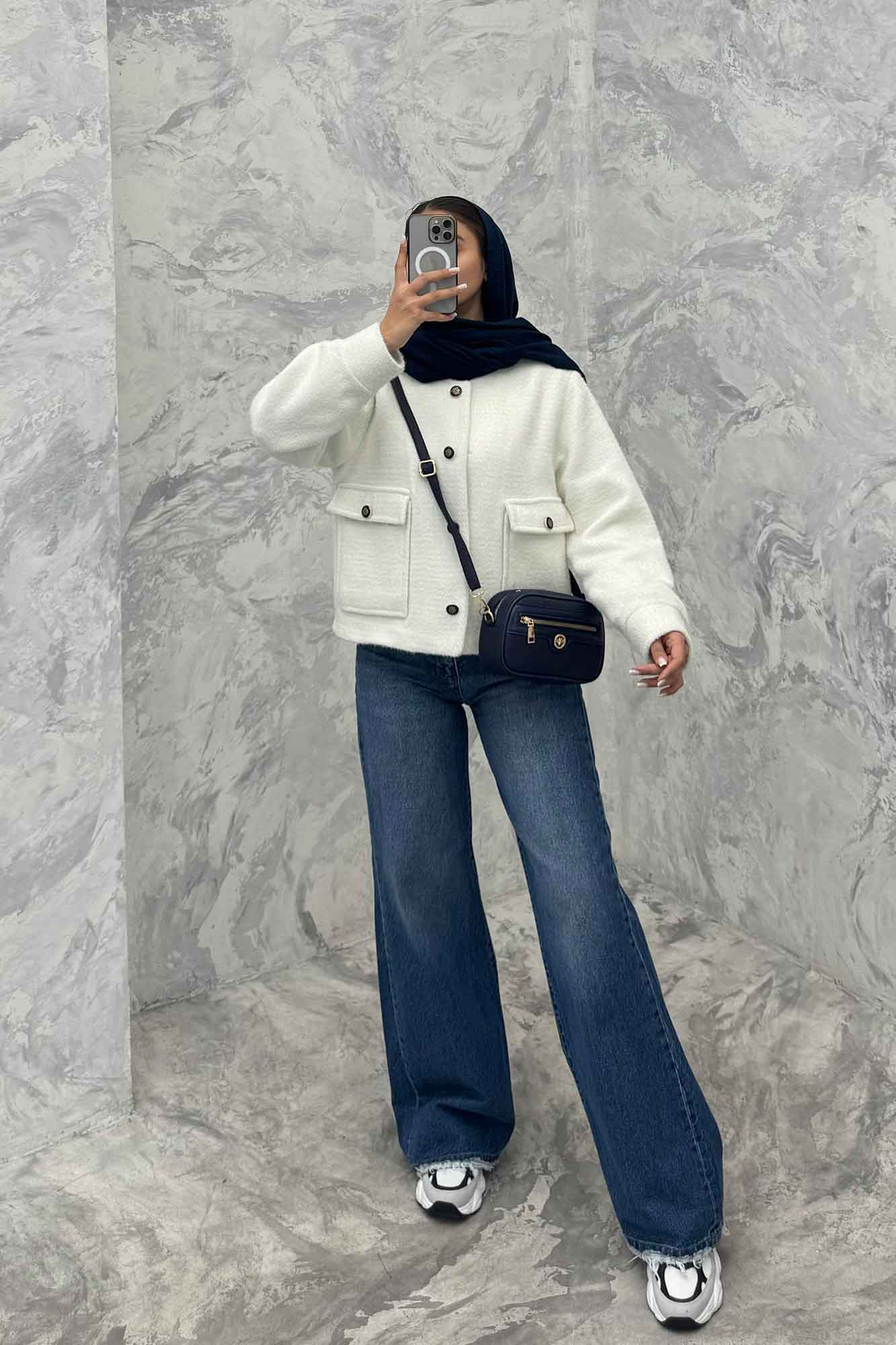 کت آستردار لمزور دو جیب پاکتی پروا