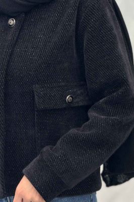 کت آستردار لمزور دو جیب پاکتی پروا