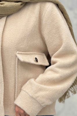 کت آستردار لمزور دو جیب پاکتی پروا