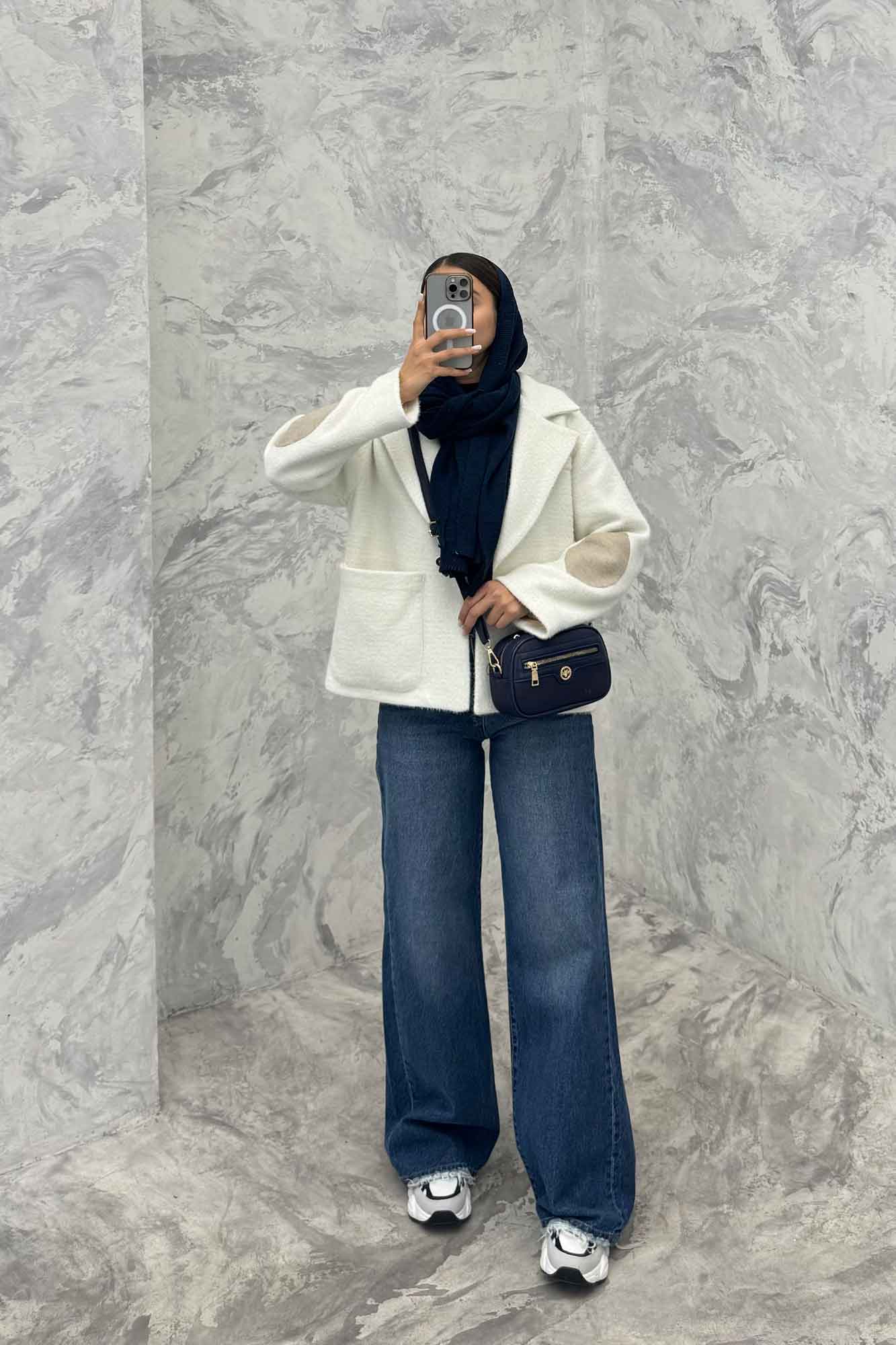 کت آستردار لمزور دو جیب جیران