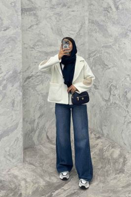 کت آستردار لمزور دو جیب جیران